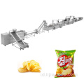 100kgs/jam kentang keripik kentang garis pemrosesan chip